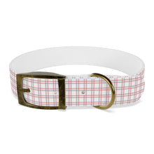 Load image into Gallery viewer, Coastal Plaid  Dog Collar | Preppy Personalized Pet Accessory for Stylish Pups