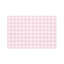 Load image into Gallery viewer, Pink Plaid Mat – Chic Comfort for Your Dog or Cat