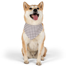 Load image into Gallery viewer, Green Christmas Plaid Dog Bandana | Preppy Holiday Pet Scarf for Festive Dogs