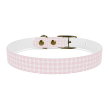Load image into Gallery viewer, Pink Plaid  Dog Collar | Preppy Personalized Pet Accessory for Stylish Pups