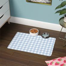 Load image into Gallery viewer, Blue Plaid Mat– Chic Comfort for Your Dog or Cat