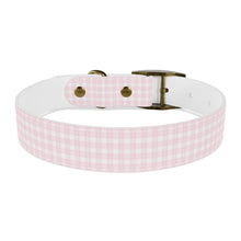 Load image into Gallery viewer, Pink Plaid  Dog Collar | Preppy Personalized Pet Accessory for Stylish Pups