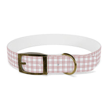 Load image into Gallery viewer, Coastal Plaid  Dog Collar | Preppy Personalized Pet Accessory for Stylish Pups