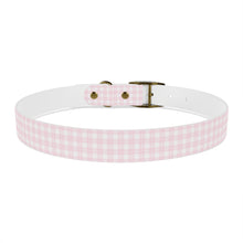 Load image into Gallery viewer, Pink Plaid  Dog Collar | Preppy Personalized Pet Accessory for Stylish Pups