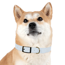 Load image into Gallery viewer, Blue Plaid Dog Collar | Preppy Personalized Pet Accessory for Stylish Pups