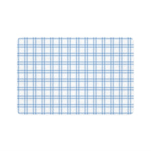 Load image into Gallery viewer, Blue Plaid Mat– Chic Comfort for Your Dog or Cat