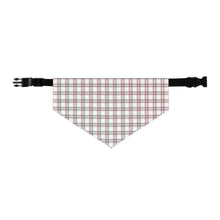 Load image into Gallery viewer, Green Christmas Plaid Dog Bandana | Preppy Holiday Pet Scarf for Festive Dogs
