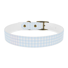 Load image into Gallery viewer, Blue Plaid Dog Collar | Preppy Personalized Pet Accessory for Stylish Pups