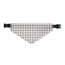 Load image into Gallery viewer, Green Christmas Plaid Dog Bandana | Preppy Holiday Pet Scarf for Festive Dogs