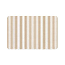Load image into Gallery viewer, Khaki Striped  Mat– Chic Comfort for Your Dog  or Cat
